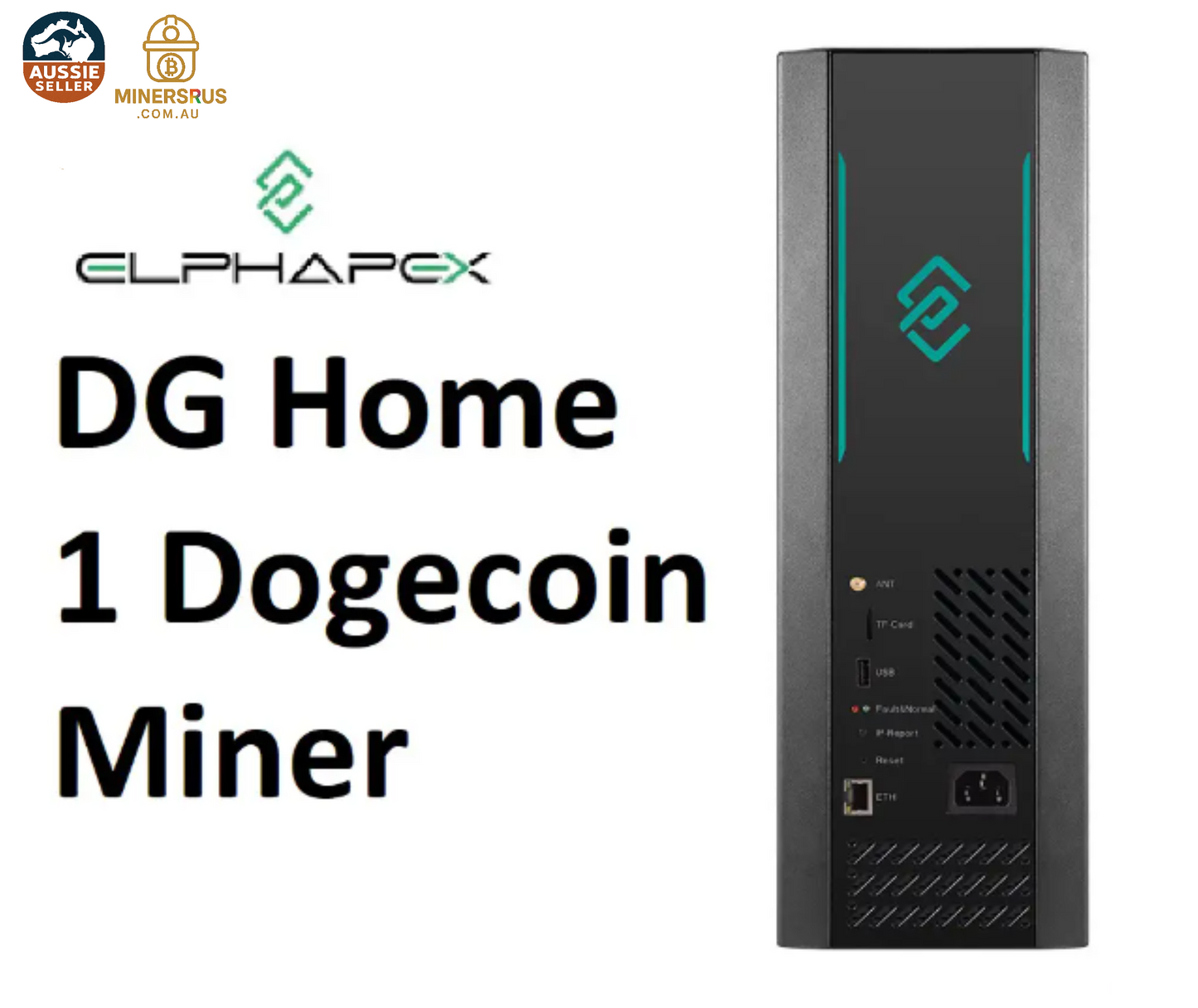 ElphaPex DG Home 1 2.1Gh/s@630w Doge<C Miner