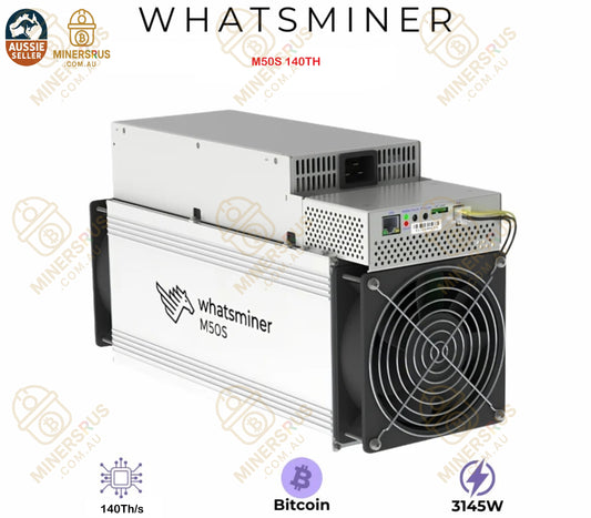 Whatsminer M50S 140Th/s@3145w Bitcoin Miner