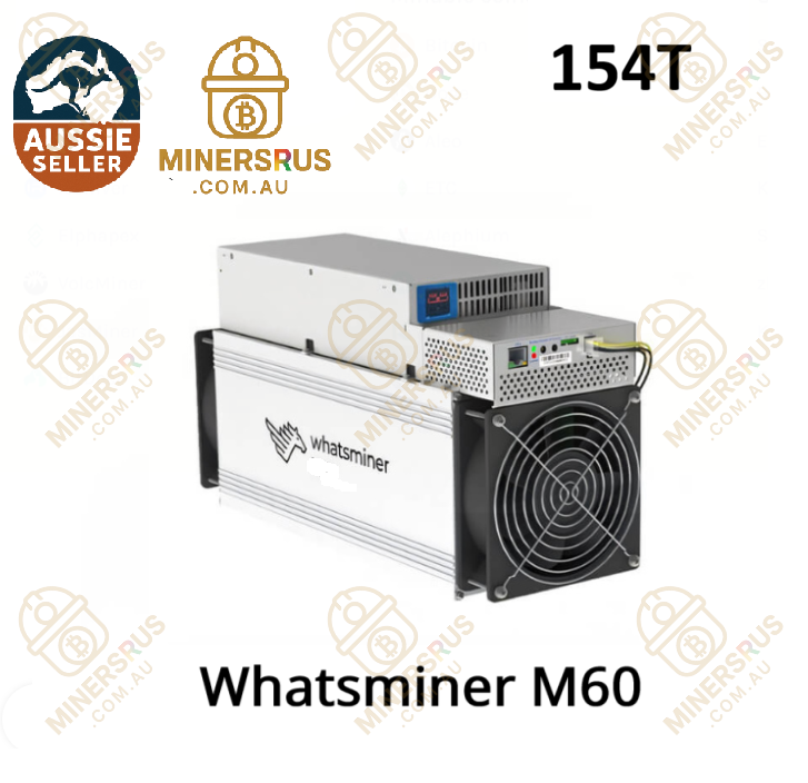 Whatsminer M60 154Th/s@3065W