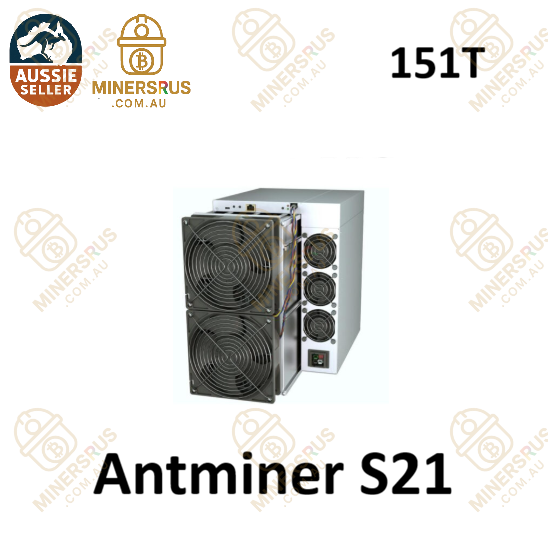 Antminer S21 151Th/s@3250W Bitcoin Miner
