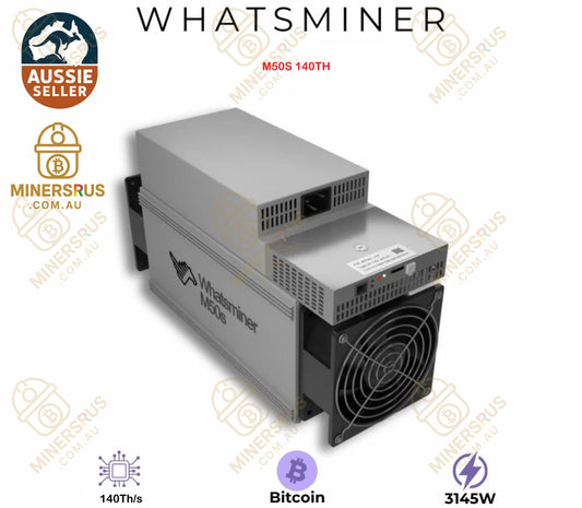 Whatsminer M50S 140Th/s@3145w Bitcoin Miner