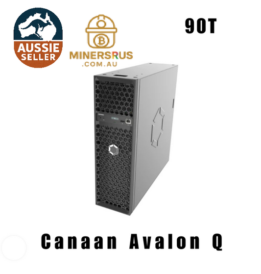 Canaan Avalon Q 90Th/s@1674w Quiet Bitcoin Miner