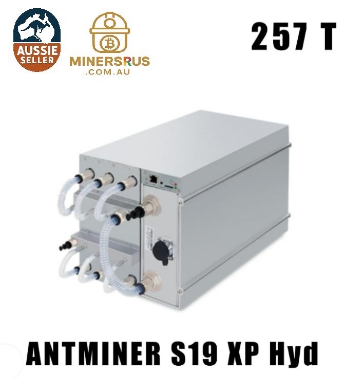 Antminer S19 XP Hyd 257Th/s@5346W Bitcoin Miner