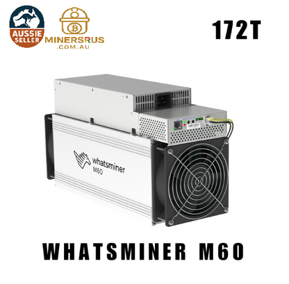 Whatsminer M60 172Th/s@3422w Bitcoin Miner