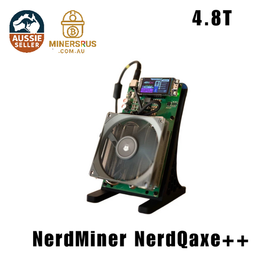 NerdMiner NerdQaxe++ 4.8Th/s@72W Bitcoin Miner