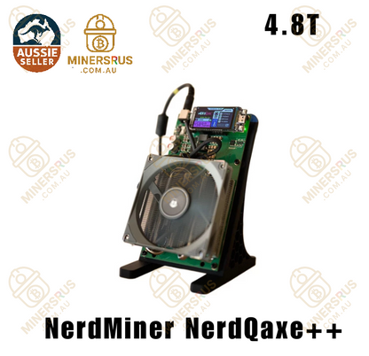 NerdMiner NerdQaxe++ 4.8Th/s@72W Bitcoin Miner