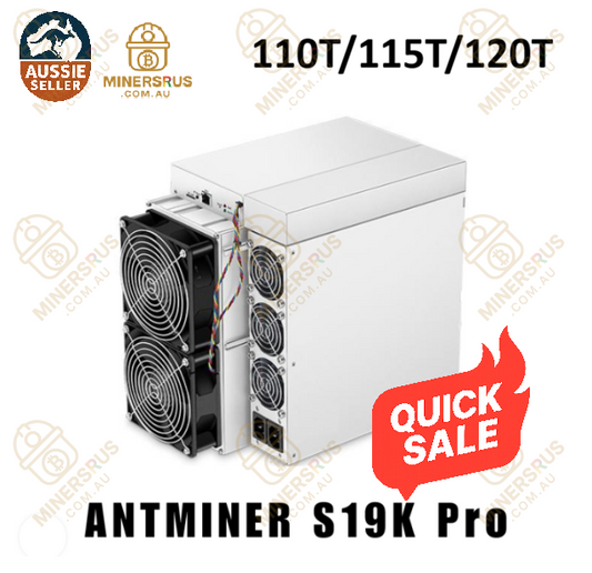 Antminer S19K Pro 110T/115T/120Th/s@2760w