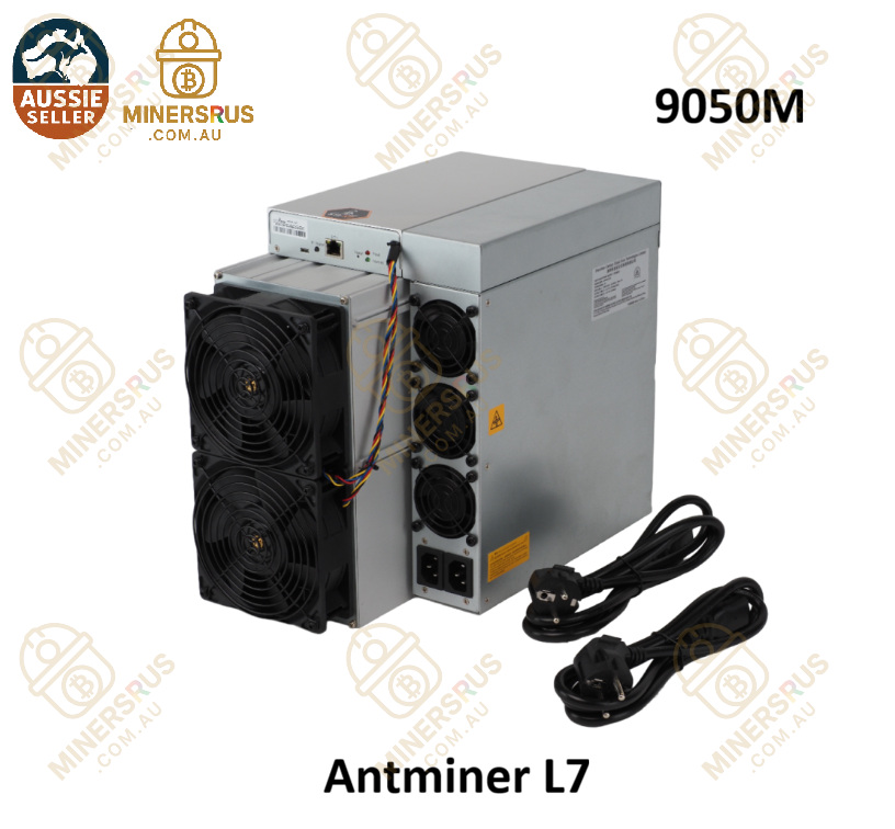 Antminer L7 9050Mh/s@3425W Dogecoin & Litecoin Miner