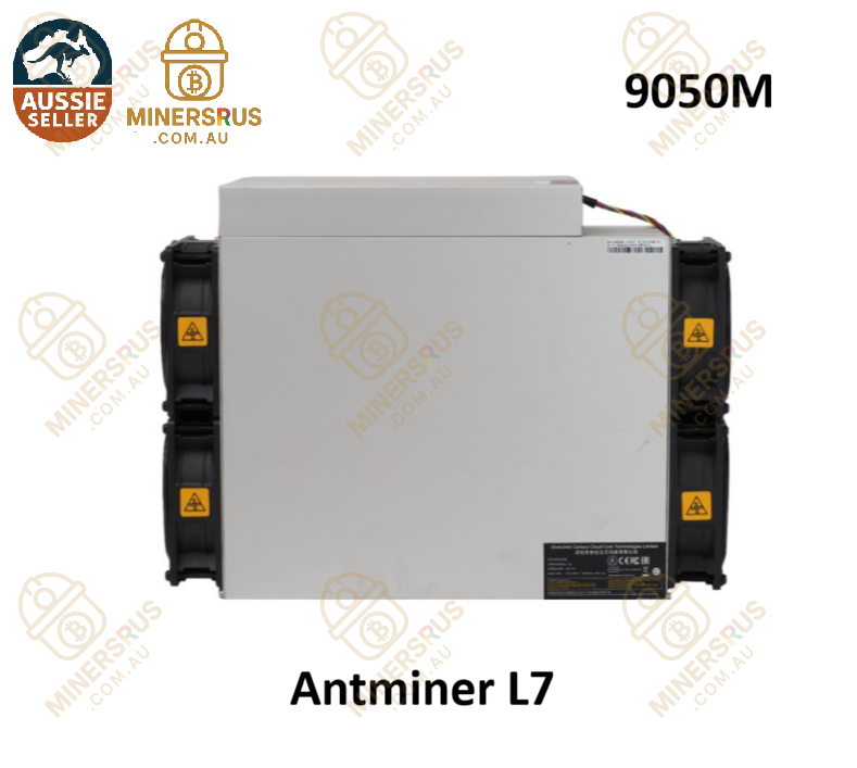 Antminer L7 9050Mh/s@3425W Dogecoin & Litecoin Miner