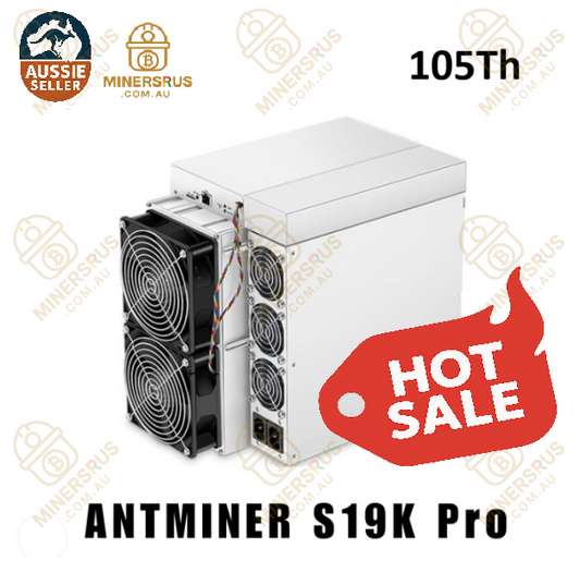 Bitmain Antminer S19K Pro 105Th/s@2415W Bitcoin Miner