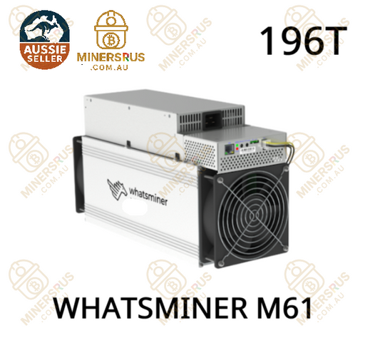 Whatsminer M61 196Th/s@3900w