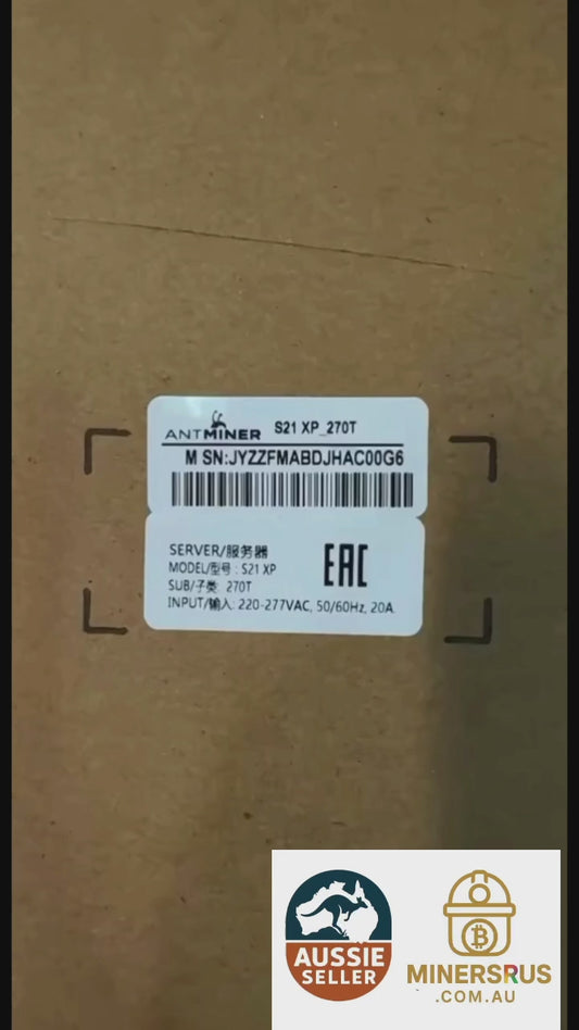 Antminer S21 XP 270Th/s@3645W Bitcoin Miner