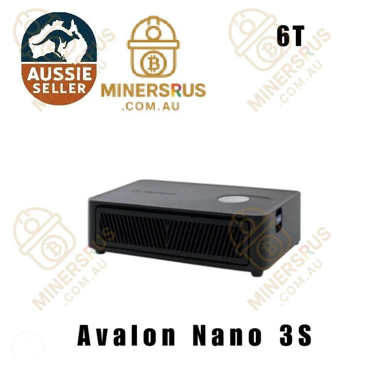 Canaan Avalon Nano 3S 6Th/s@140w Bitcoin Miner New with PSU